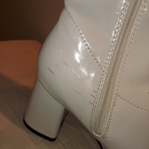 Ellie sexy go go boots color white size 10 😍 - Picture 10 of 15